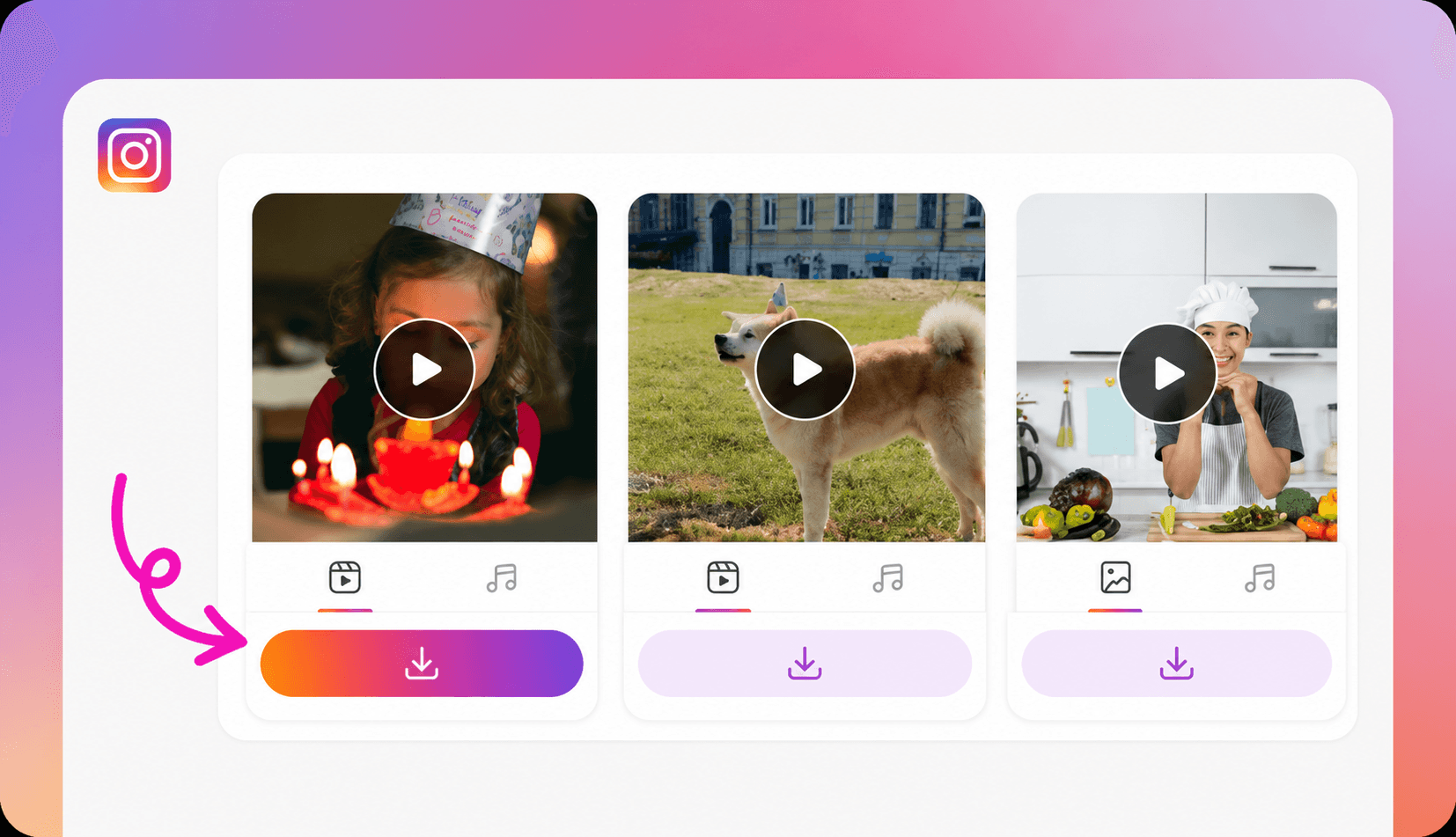 Instagram: Save Your File
