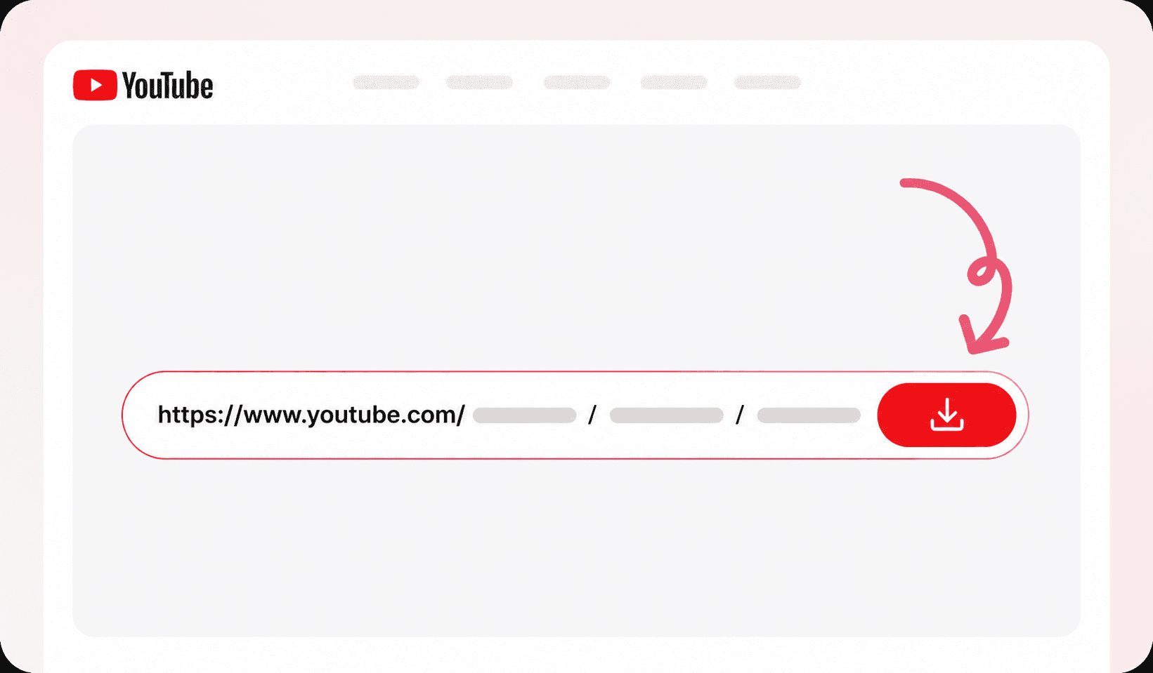 YouTube: Paste the Link